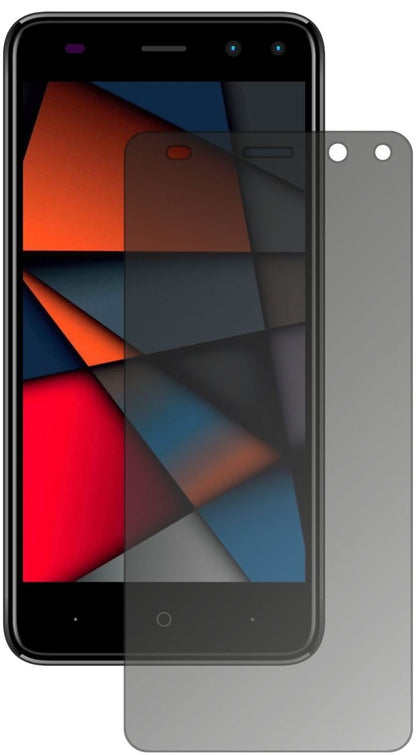Blickschutzfolie von dipos passend für Intex Indie 6, präziser Zuschnitt und blasenfrei montiert