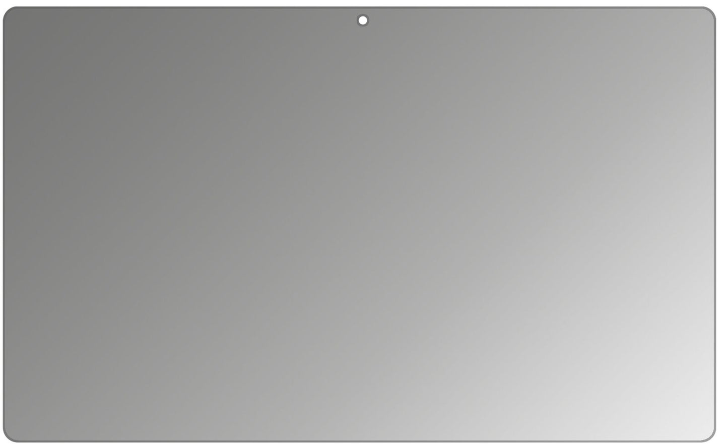 Blickschutzfolie von dipos passend für Jumper Ezpad 6 Pro, präziser Zuschnitt und blasenfrei montiert