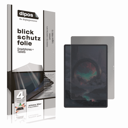 Blickschutzfolie von dipos passend für Lenovo Legion Y900 13, präziser Zuschnitt und blasenfrei montiert