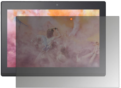 Blickschutzfolie von dipos passend für Lenovo Miix 320 10 Zoll, präziser Zuschnitt und blasenfrei montiert