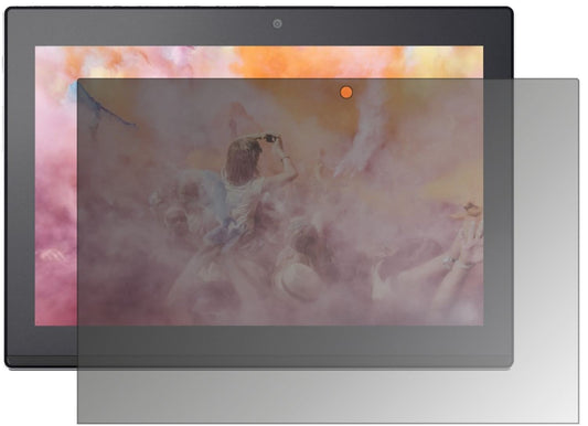Blickschutzfolie von dipos passend für Lenovo Miix 320 10 Zoll, präziser Zuschnitt und blasenfrei montiert