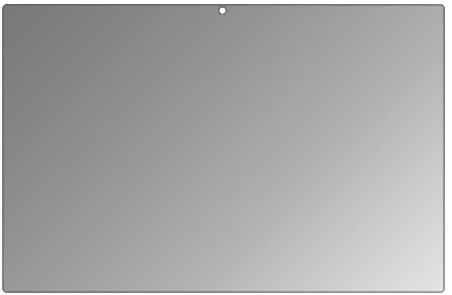 Blickschutzfolie von dipos passend für Lenovo Yoga 920, präziser Zuschnitt und blasenfrei montiert