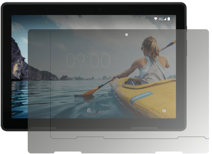 Blickschutzfolie von dipos passend für Medion LifeTab E10702, präziser Zuschnitt und blasenfrei montiert