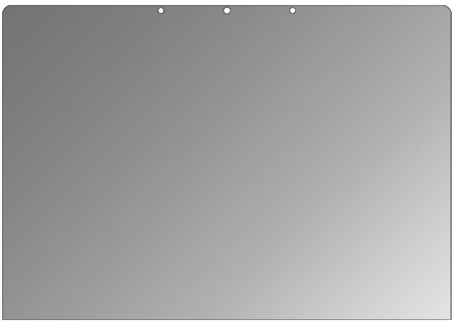 Blickschutzfolie von dipos passend für Microsoft Surface Laptop 2 13.5 Zoll, präziser Zuschnitt und blasenfrei montiert