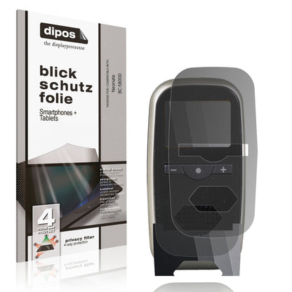 Blickschutzfolie von dipos passend für Neonate BC-5800D, präziser Zuschnitt und blasenfrei montiert