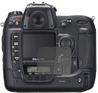 Blickschutzfolie von dipos passend für Nikon D2H, präziser Zuschnitt und blasenfrei montiert