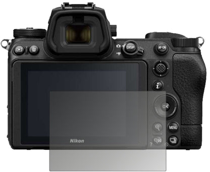 Blickschutzfolie von dipos passend für Nikon Z7 II, präziser Zuschnitt und blasenfrei montiert