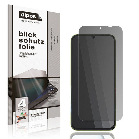Displayschutz mit Blickschutzfilter-Effekt zur Unterstützung beim Schutz sensibler Daten