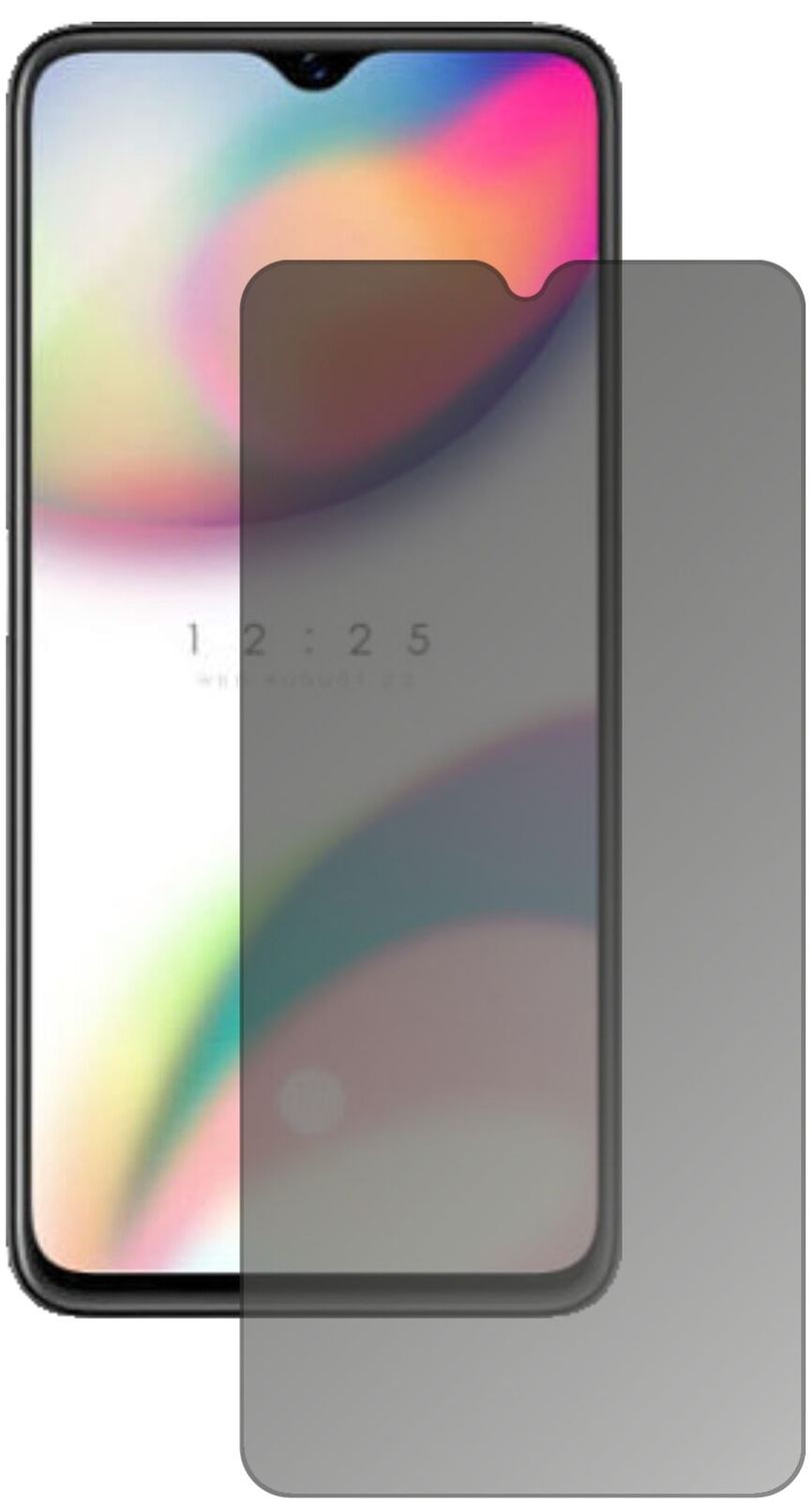 Blickschutzfolie von dipos passend für Oppo Reno Z, präziser Zuschnitt und blasenfrei montiert