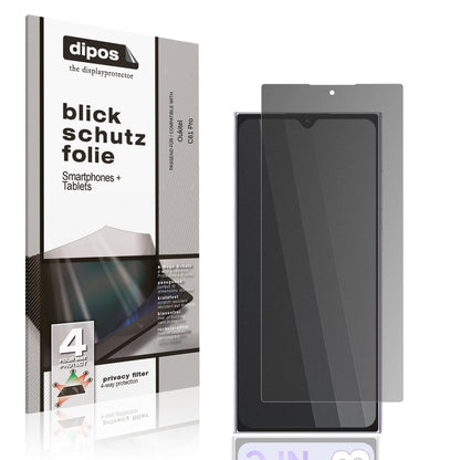 Displayschutz mit Blickschutzfilter-Effekt zur Unterstützung beim Schutz sensibler Daten