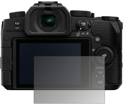 Blickschutzfolie von dipos passend für Panasonic Lumix DC-G91, präziser Zuschnitt und blasenfrei montiert