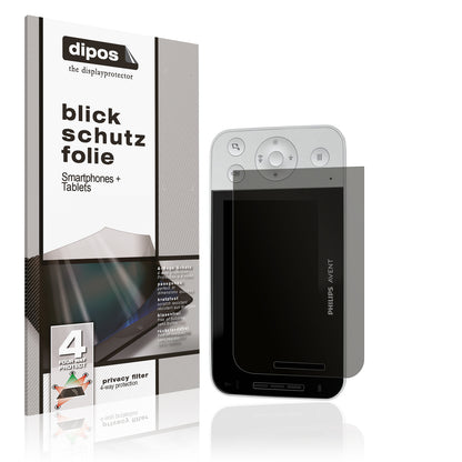 Blickschutzfolie von dipos passend für Philips Avent Connected SCD923, präziser Zuschnitt und blasenfrei montiert