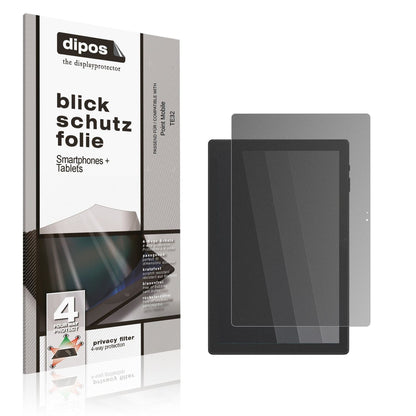 Displayschutz mit Blickschutzfilter-Effekt zur Unterstützung beim Schutz sensibler Daten