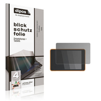 Blickschutzfolie von dipos passend für ProGlove Lana, präziser Zuschnitt und blasenfrei montiert