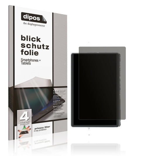 Blickschutzfolie von dipos passend für Qidi Tech Q2, präziser Zuschnitt und blasenfrei montiert