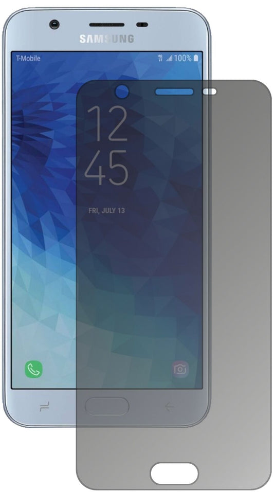 Blickschutzfolie von dipos passend für Samsung Galaxy J7 Star, präziser Zuschnitt und blasenfrei montiert