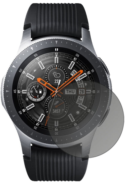 Blickschutzfolie von dipos passend für Samsung Galaxy Watch 46mm, präziser Zuschnitt und blasenfrei montiert