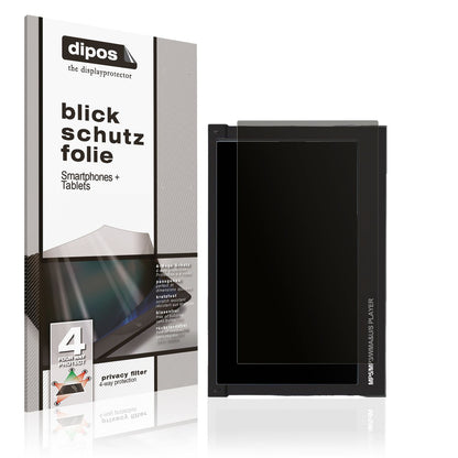 Blickschutzfolie von dipos passend für Sixwin P5 7 Zoll, präziser Zuschnitt und blasenfrei montiert