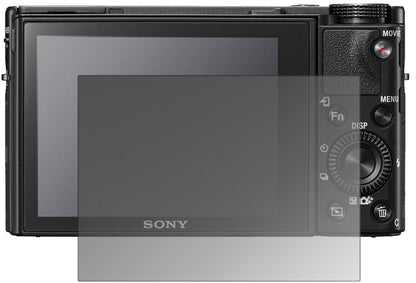 Blickschutzfolie von dipos passend für Sony Cyber-Shot DSC-RX 1R, präziser Zuschnitt und blasenfrei montiert