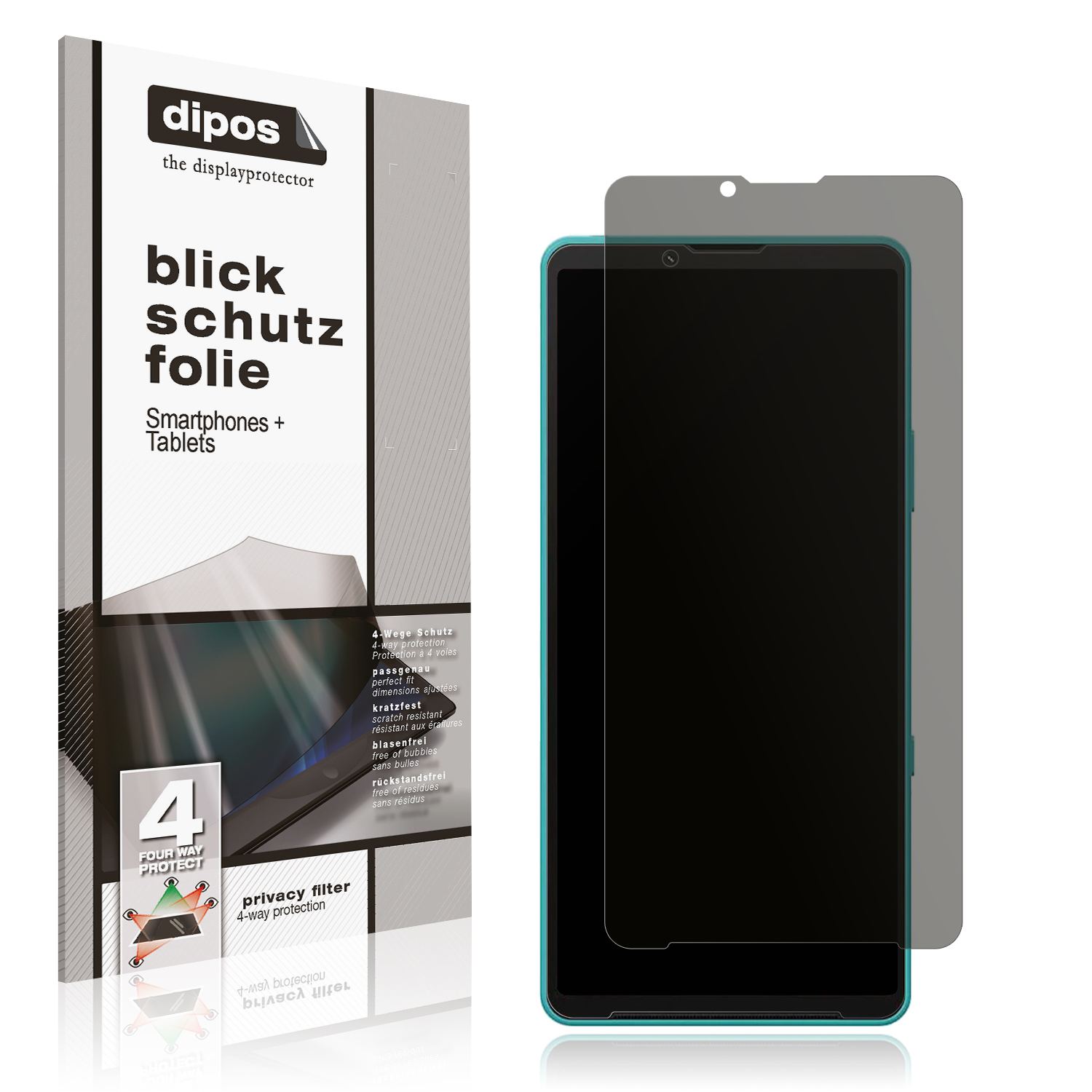 dipos Displayschutz für TechniSat Digitradio 52 BT, mattierte Oberfläche, geringe Dicke und perfekte Passform