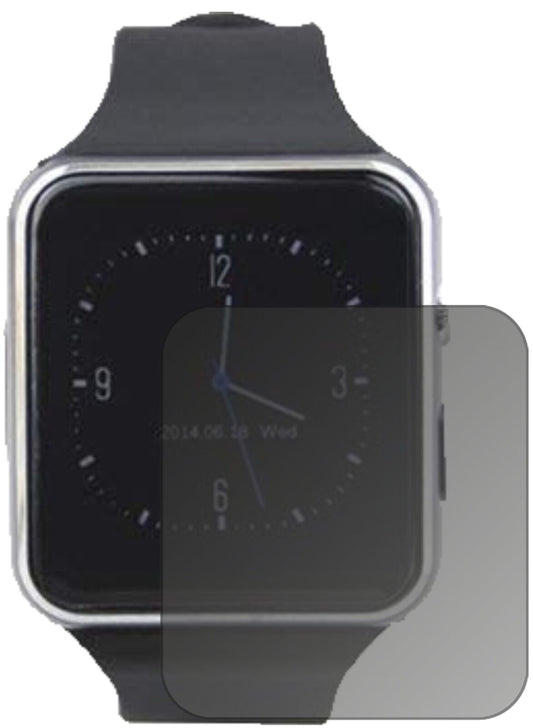 Blickschutzfolie von dipos passend für Tagobee TB01 Smartwatch, präziser Zuschnitt und blasenfrei montiert