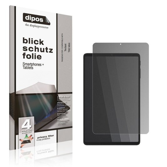 Displayschutz mit Blickschutzfilter-Effekt zur Unterstützung beim Schutz sensibler Daten