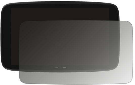 Blickschutzfolie von dipos passend für TomTom GO Discover 6 Zoll, präziser Zuschnitt und blasenfrei montiert