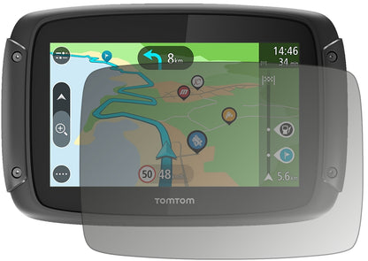 Blickschutzfolie von dipos passend für TomTom Rider 500, präziser Zuschnitt und blasenfrei montiert