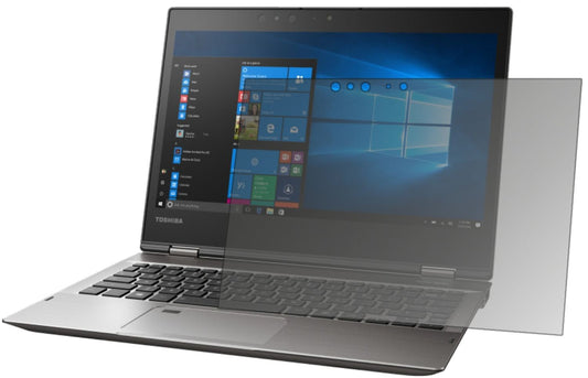 Blickschutzfolie von dipos passend für Toshiba Portégé X20W, präziser Zuschnitt und blasenfrei montiert