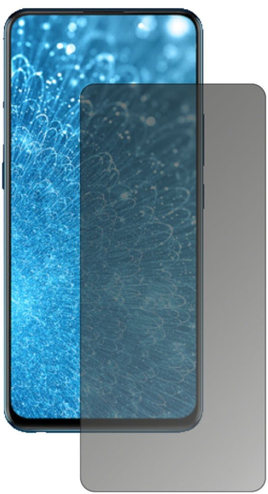 Blickschutzfolie von dipos passend für Vivo S1 Pro, präziser Zuschnitt und blasenfrei montiert