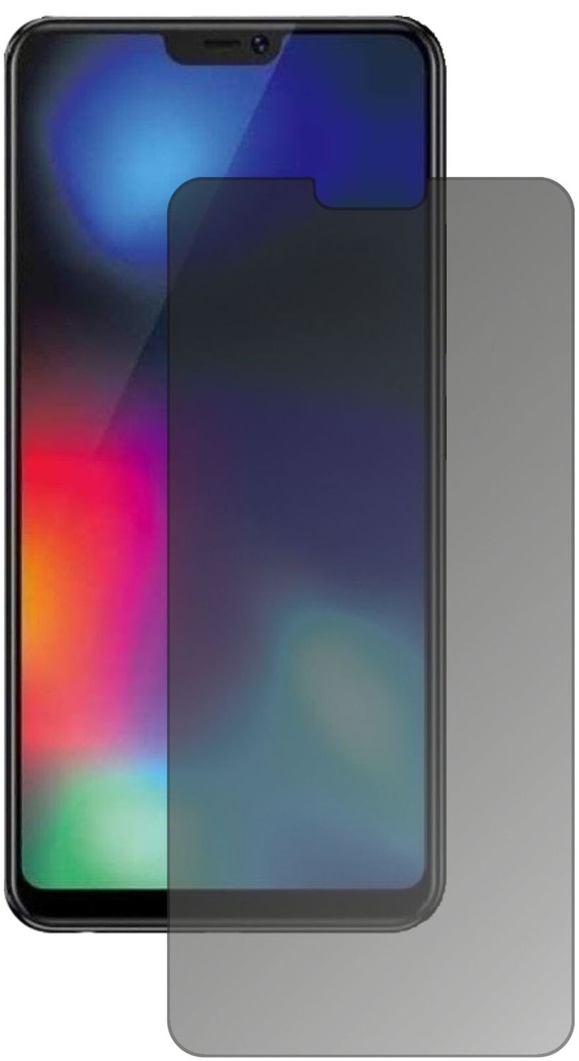 Blickschutzfolie von dipos passend für Vivo Z1i, präziser Zuschnitt und blasenfrei montiert