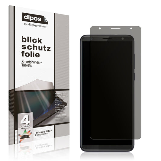 Blickschutzfolie von dipos passend für WALTON Primo NH4, präziser Zuschnitt und blasenfrei montiert