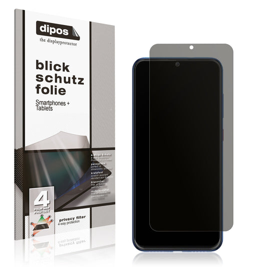 Blickschutzfolie von dipos passend für Walton Primo RX7, präziser Zuschnitt und blasenfrei montiert