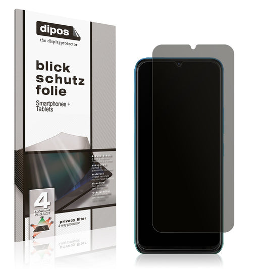 Blickschutzfolie von dipos passend für Xiaomi 14, präziser Zuschnitt und blasenfrei montiert