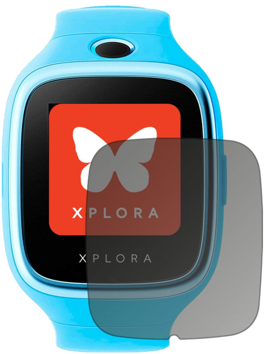 Blickschutzfolie von dipos passend für XPLORA 3S, präziser Zuschnitt und blasenfrei montiert