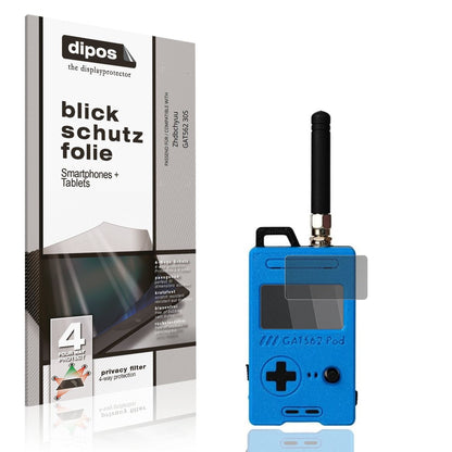 Blickschutzfolie von dipos passend für Zhdbchyuu GAT562 30S, präziser Zuschnitt und blasenfrei montiert