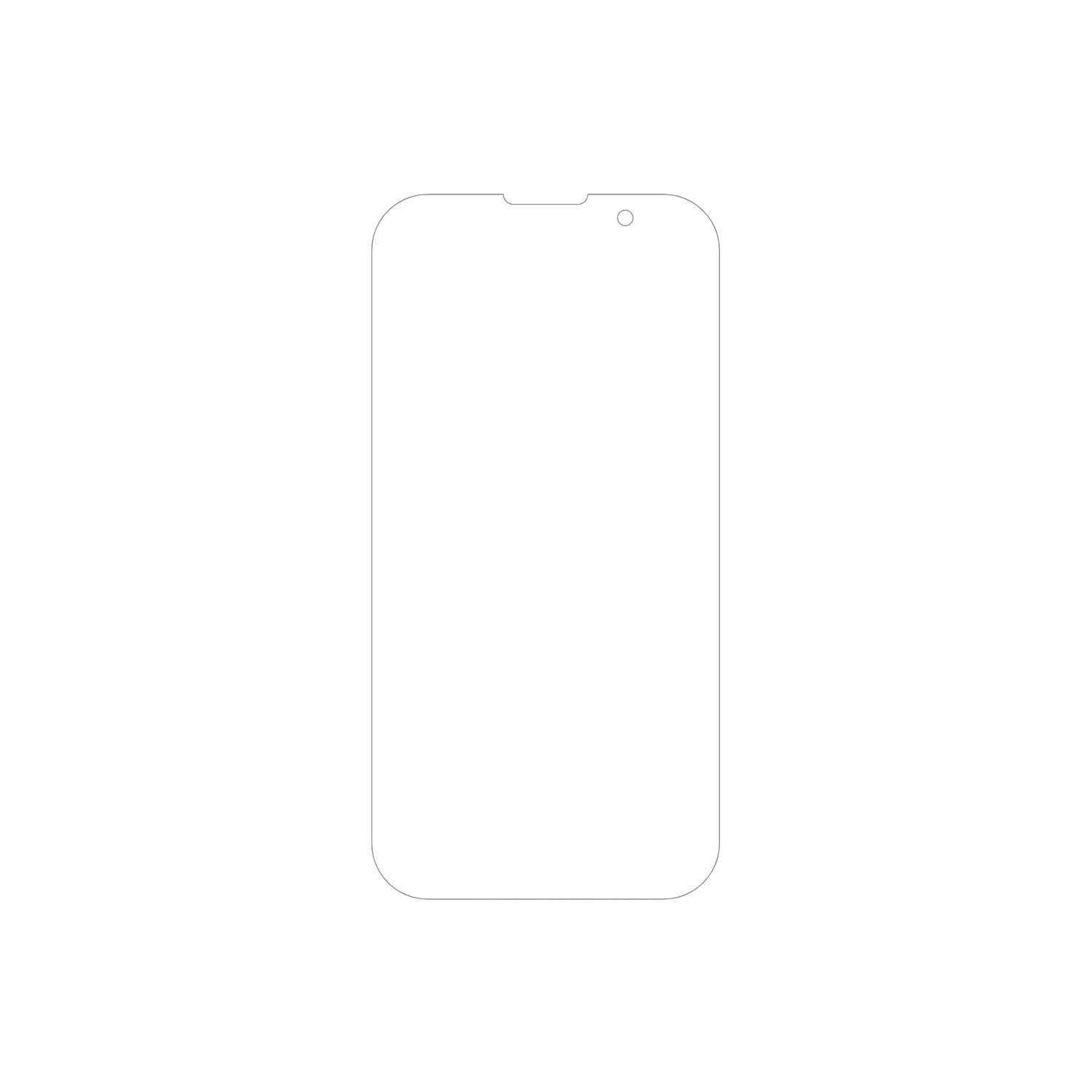 dipos Displayschutz für BLKE S 18 Pro Mini Smartphone, mattierte Oberfläche, geringe Dicke und perfekte Passform