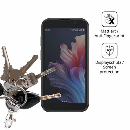dipos Displayschutz für BLKE S 18 Pro Mini Smartphone, mattierte Oberfläche, Blickschutzfilter und perfekter Passform