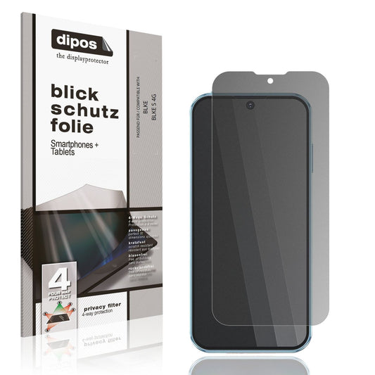 Blickschutzfolie für BLKE BLKE S 4G matt Schutzfolie Privacy