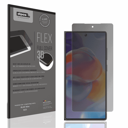 Blickschutzfolie von dipos passend für BLKE Max B25, 100% Displayabdeckung und blasenfreie Montage
