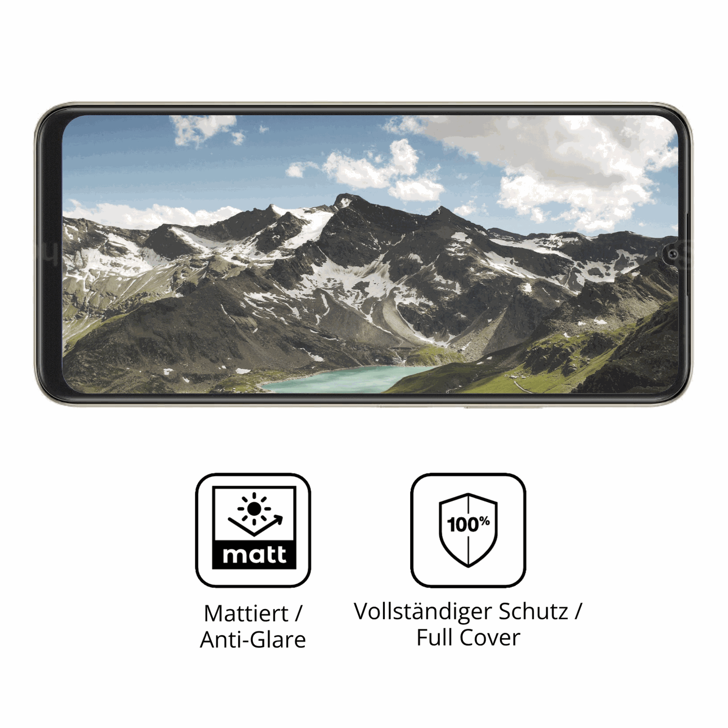 Flexible TPU-Folie passend zugeschnitten für BLU Bold K12, vollständige Abdeckung