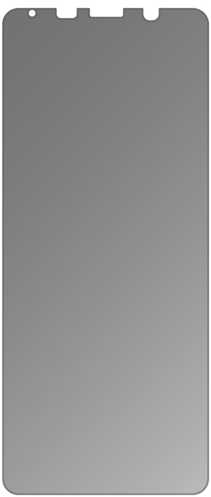 dipos Displayschutz für Bluboo S8+, mattierte Oberfläche, Blickschutzfilter und perfekter Passform