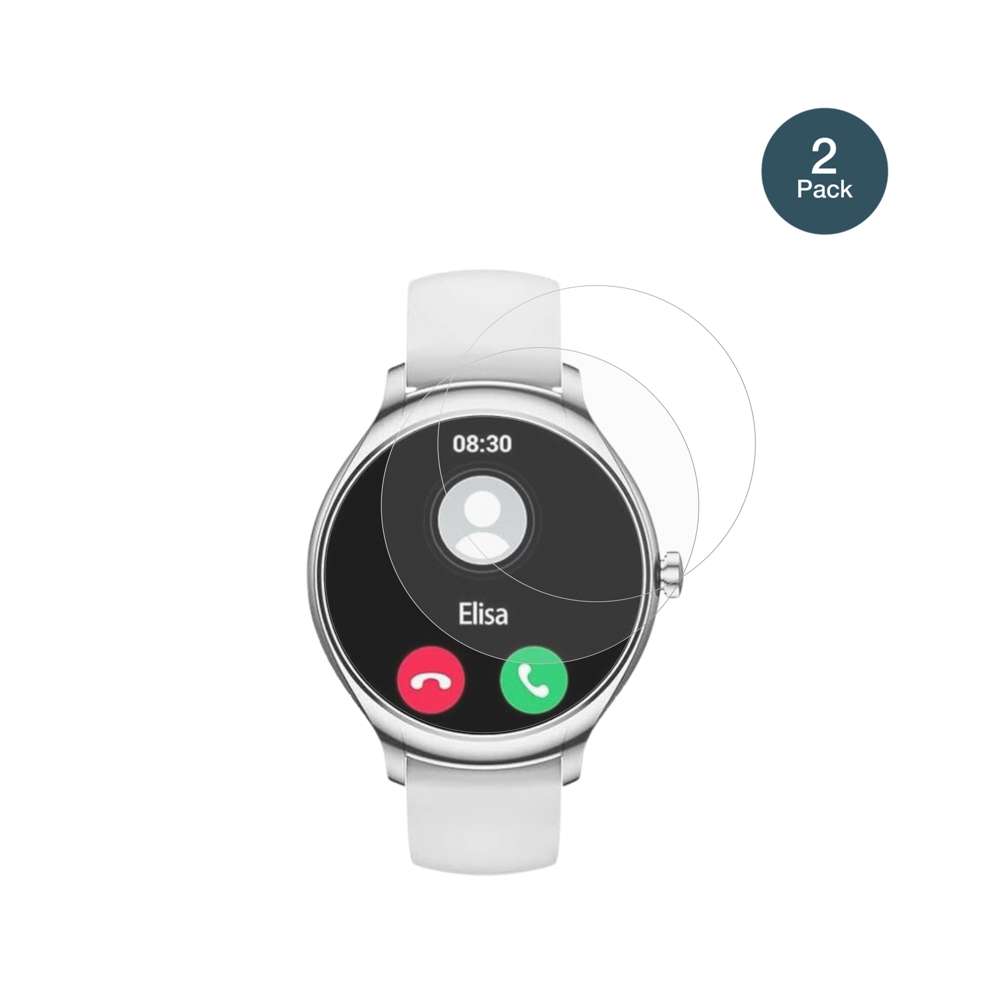 BOALZETDKT67 1.39 Zoll mit aufgebrachter dipos Panzerfolie, die lästige Fingerabdrücke minimiert