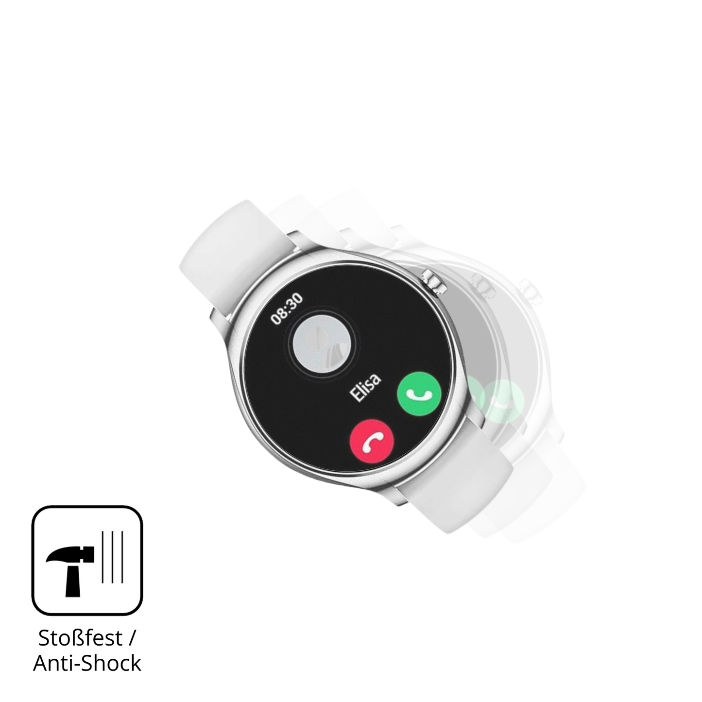 Schutz gegen Kratzer auf dem BOALZETD KT67 1.39 Zoll Glas durch Schlüssel, Stöße gegen die Tischkante oder Stürze