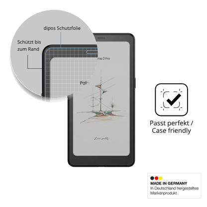 Schutzglasfolie mit optimaler Passform, zur Verwendung mit Hüllen geeignet