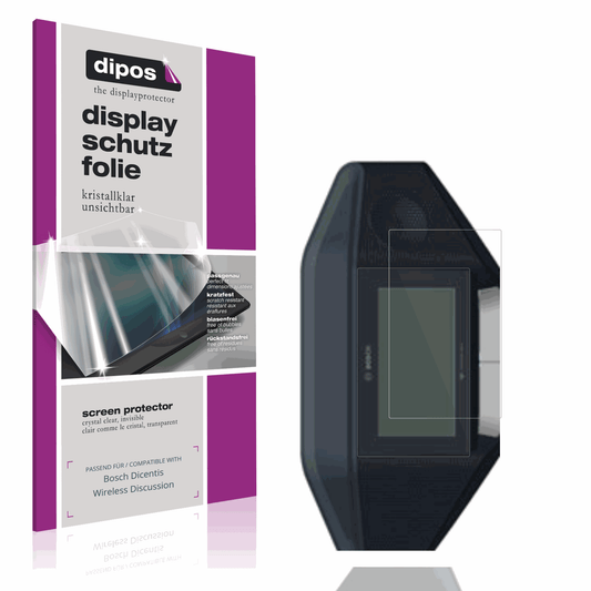 2x Schutzfolie klar für Bosch Dicentis Wireless Discussion Display-Schutzfolie