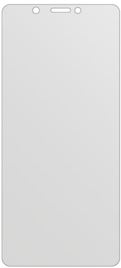 dipos Displayschutz für BQ Aquaris C, mattierte Oberfläche, geringe Dicke und perfekte Passform