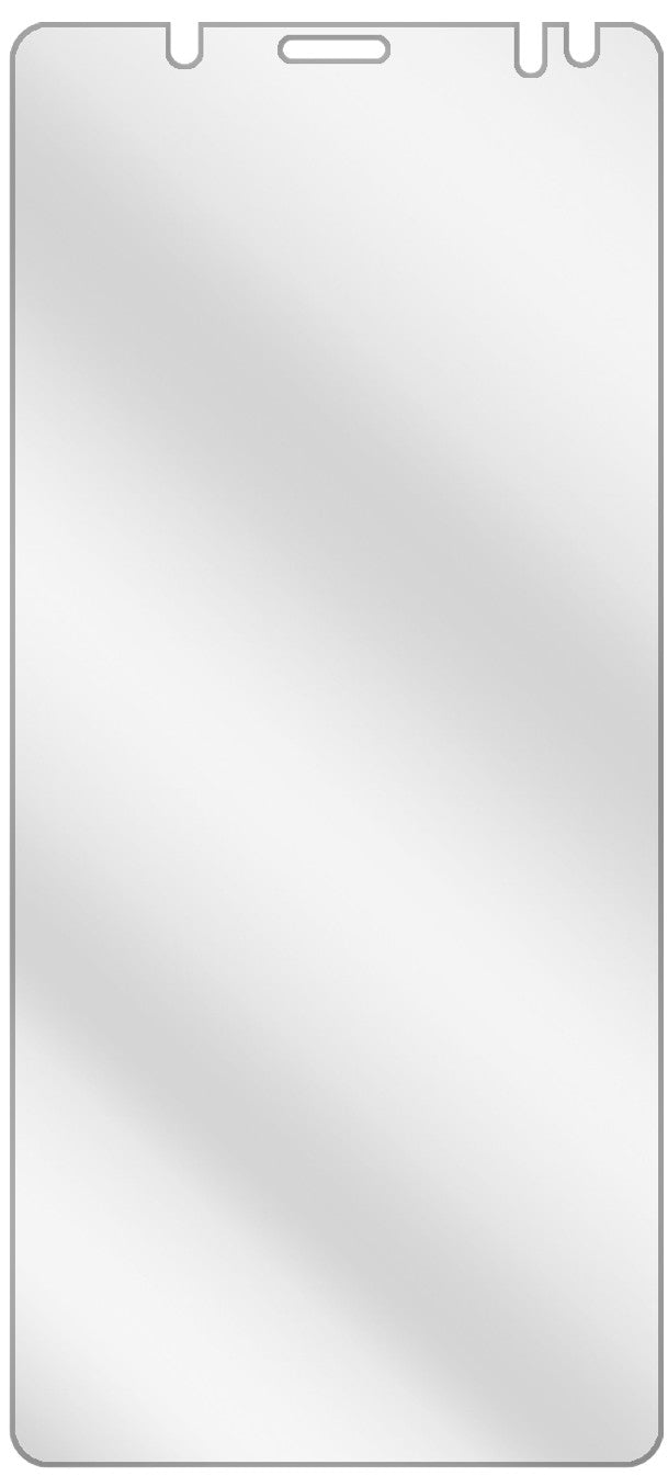 dipos Displayschutz für BQ Aquaris V, transparente Oberfläche, geringe Dicke und perfekte Passform