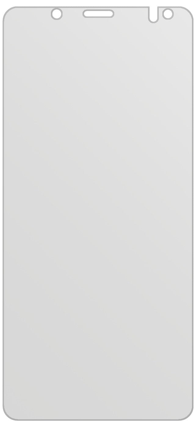 dipos Displayschutz für BQ Aquaris VS, mattierte Oberfläche, geringe Dicke und perfekte Passform