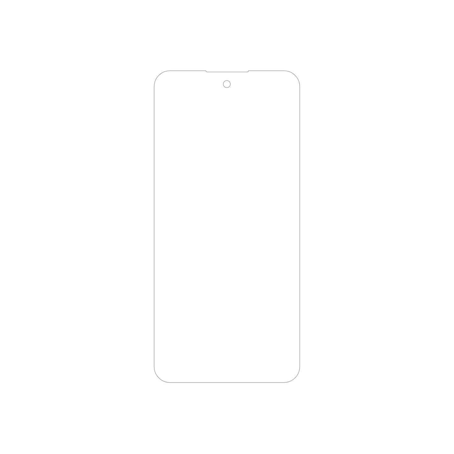 dipos Displayschutz für Brain Natural AI Phone BGX5, mattierte Oberfläche, geringe Dicke und perfekte Passform